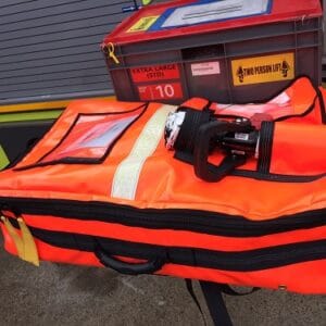 Fire Initial Response Equipment Bag The new Fire Initial Response Equipment (F.I.R.E) bag was developed by First Products after fire-fighters highlighted the challenges of carrying multiple items of equipment to the bridgehead at high rise incidents. This bag can be modified and configured to your brigade equipment, a sample bag is available on request. Prototype bag shown.
